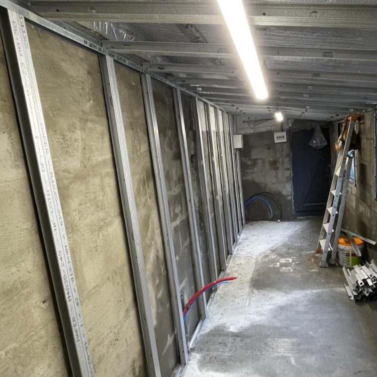 renovation isolation garage blain1